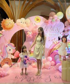 TRANG TRÍ SINH NHẬT ĐƠN GIẢN BẰNG BÓNG BÓNG